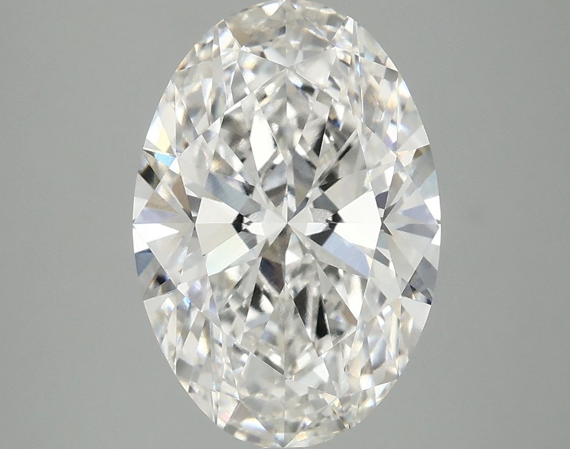 4.07 ct. oval Lab Grown Diamond front image