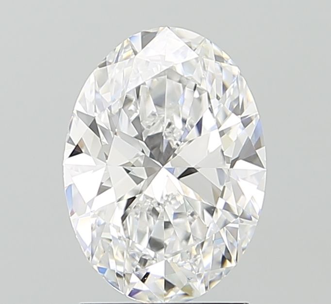 2.06 ct. oval Lab Grown Diamond front image