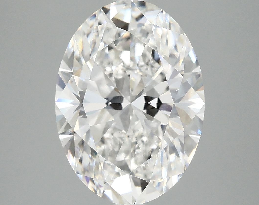 4.02 ct. oval Lab Grown Diamond front image