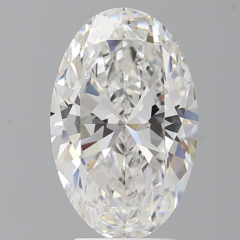 4.03 ct. oval Lab Grown Diamond front image