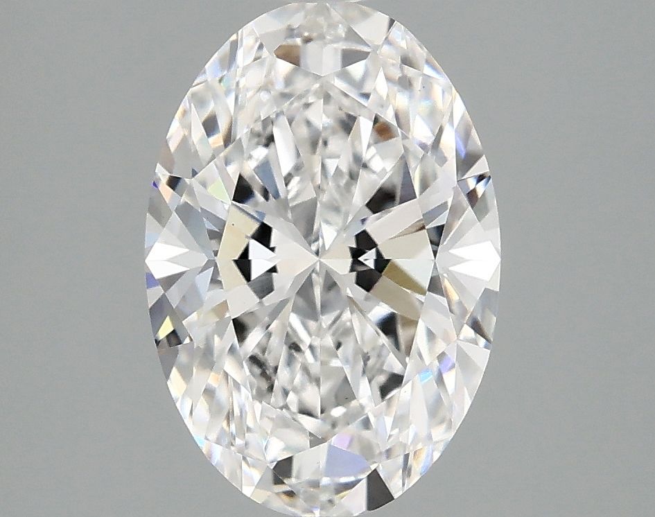 2.08 ct. oval Lab Grown Diamond front image