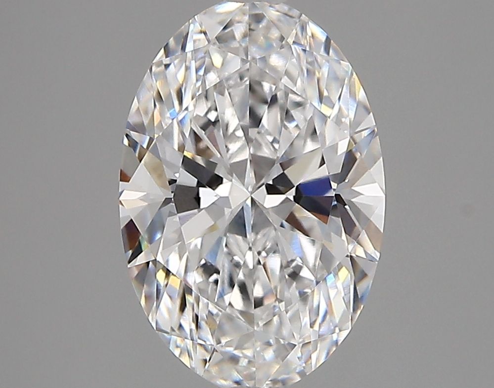 2.65 ct. oval Lab Grown Diamond front image