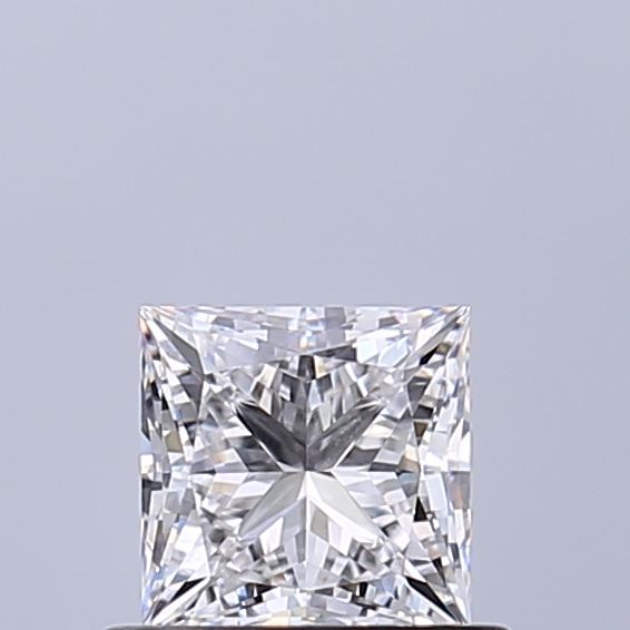 0.59 ct. princess Lab Grown Diamond front image