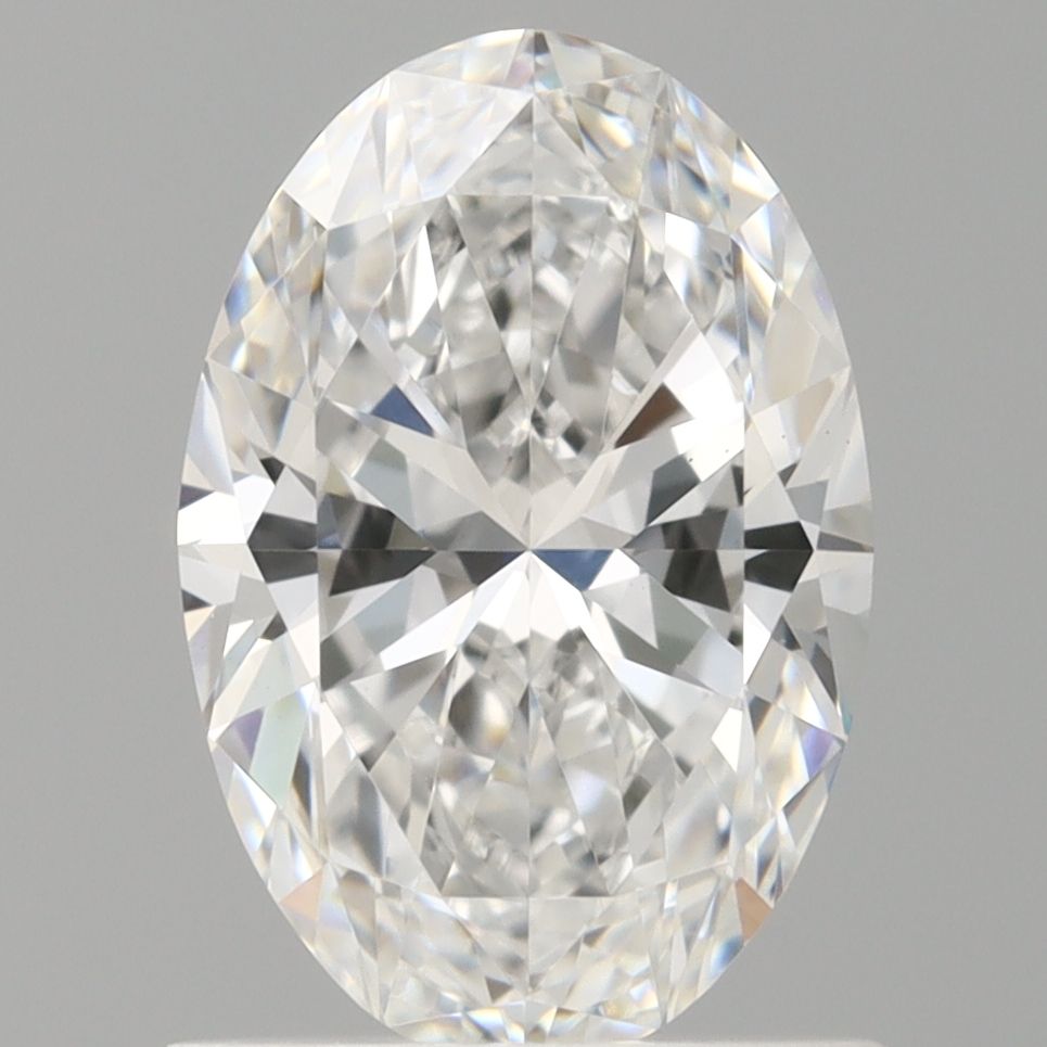 1.10 ct. oval Lab Grown Diamond front image