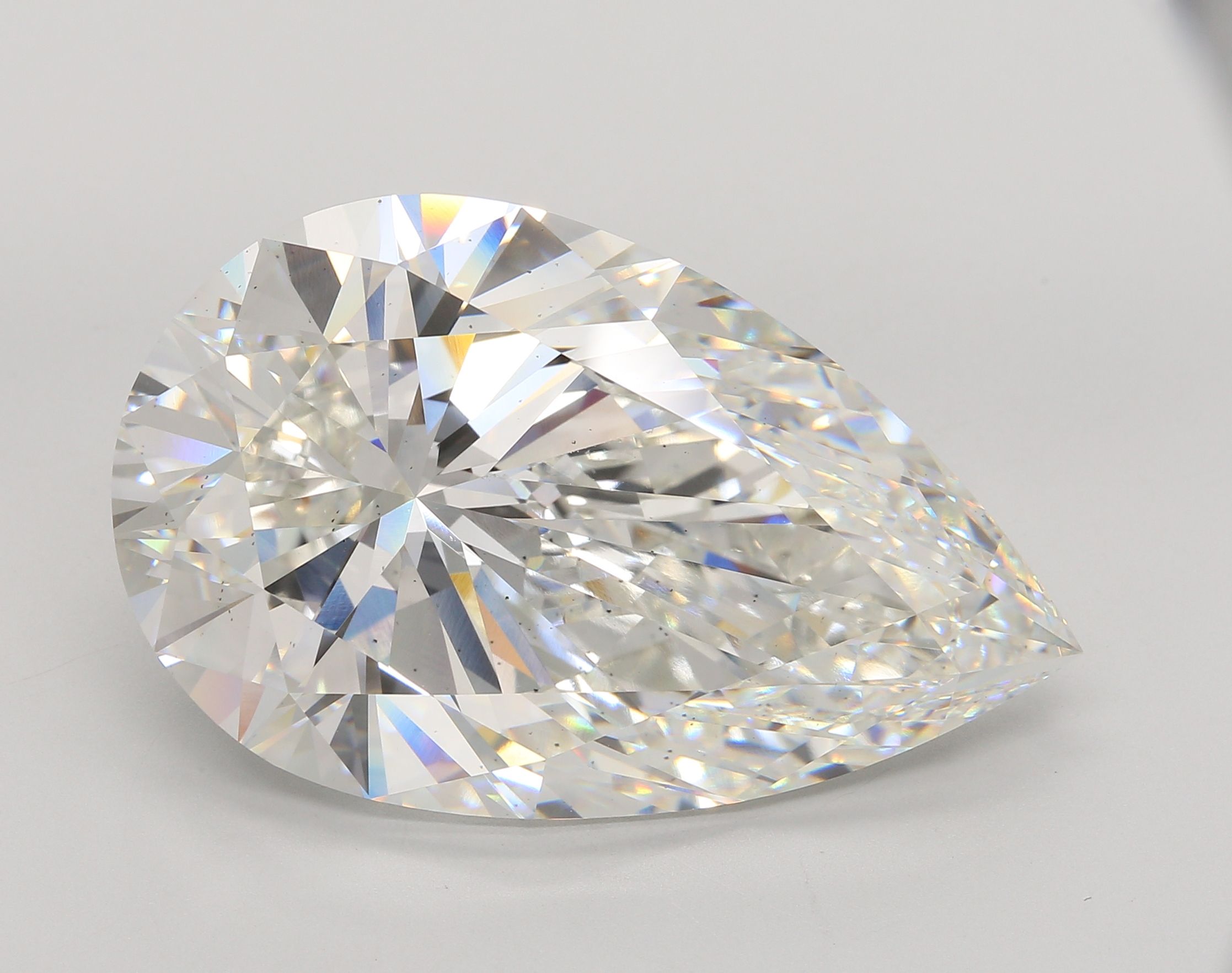 36.76 ct. pear Lab Grown Diamond front image