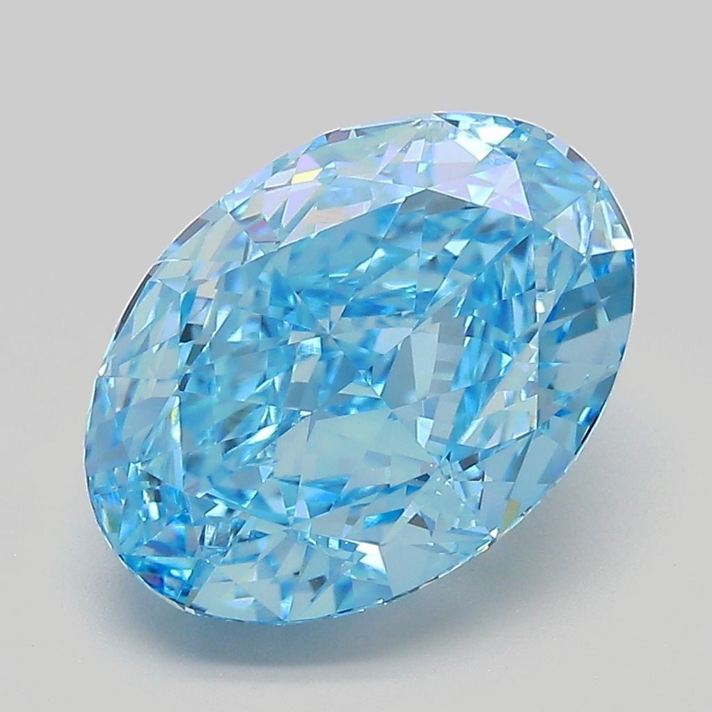 5.08 ct. oval Lab Grown Diamond front image