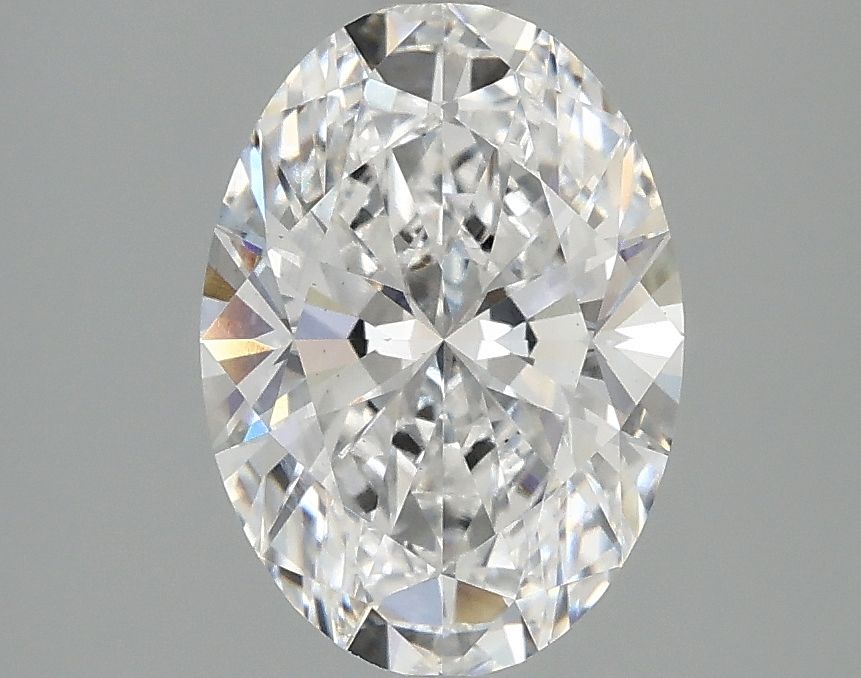 2.08 ct. oval Lab Grown Diamond front image