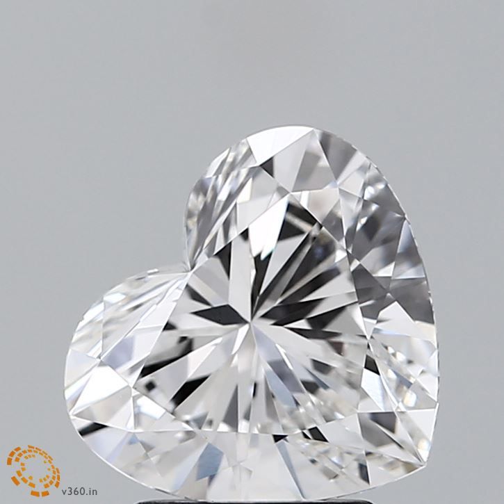 2.36 ct. heart Lab Grown Diamond front image