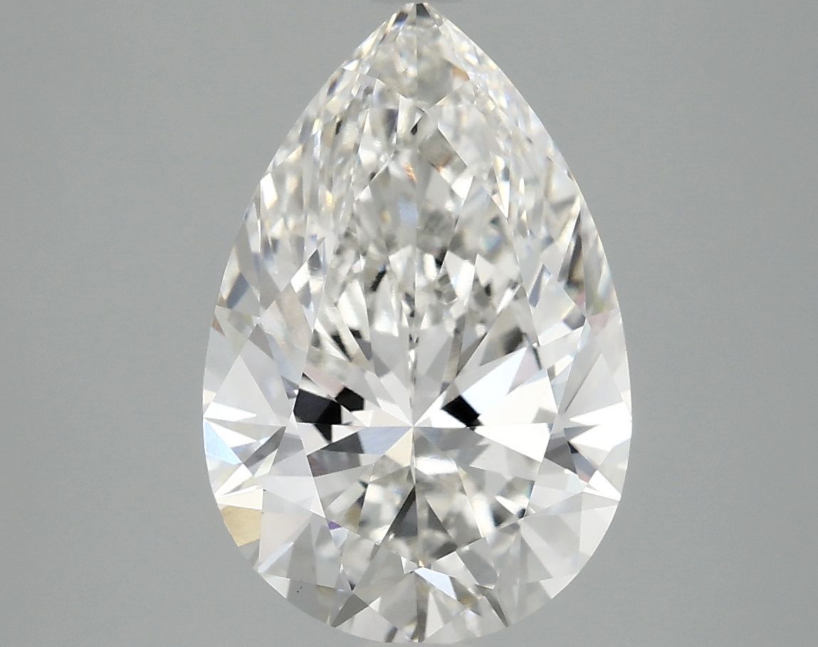 4.06 ct. pear Lab Grown Diamond front image