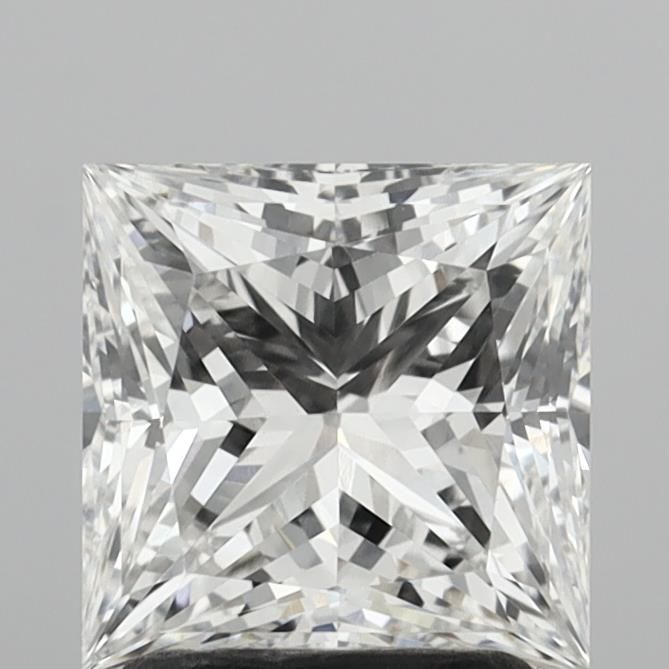 2 carat f VVS2 EX Cut IGI princess diamond
