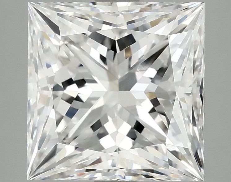 4.02 ct. princess Lab Grown Diamond front image