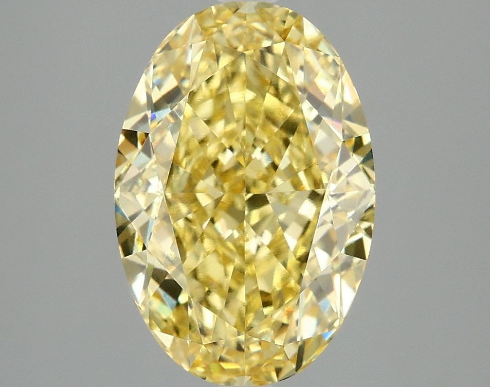4.09 ct. oval Lab Grown Diamond front image