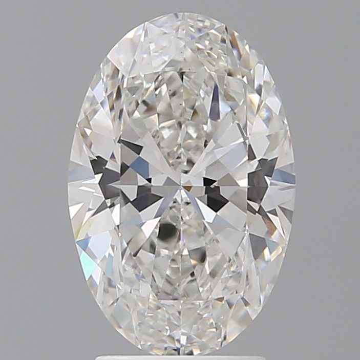3.07 ct. oval Lab Grown Diamond front image
