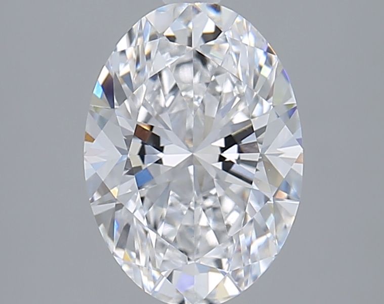 2.07 ct. oval Lab Grown Diamond front image