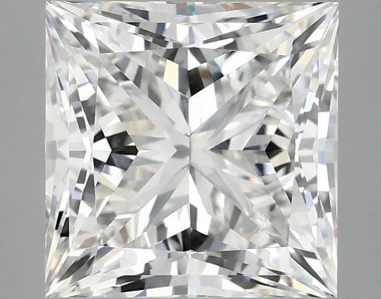 4.15 ct. princess Lab Grown Diamond front image