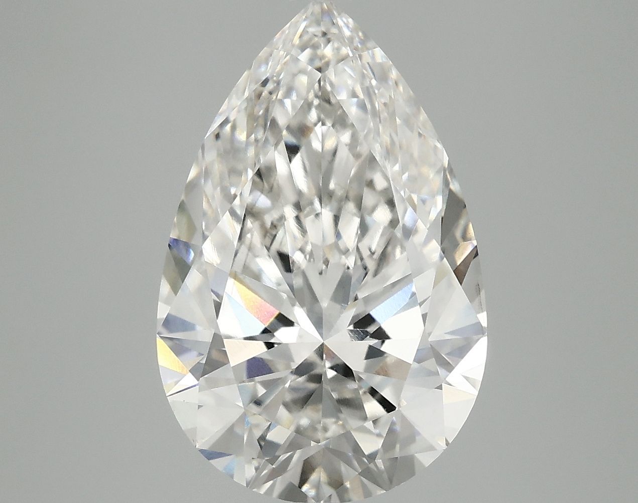 5.04 ct. pear Lab Grown Diamond front image
