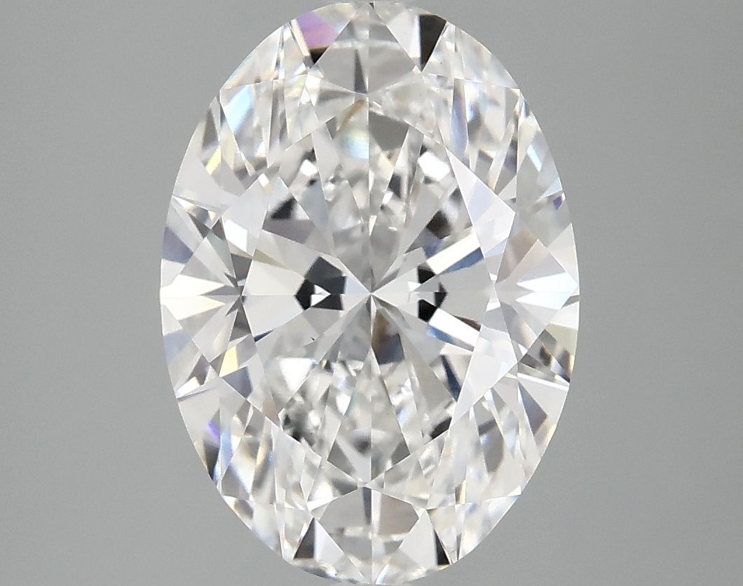 3.86 ct. oval Lab Grown Diamond front image
