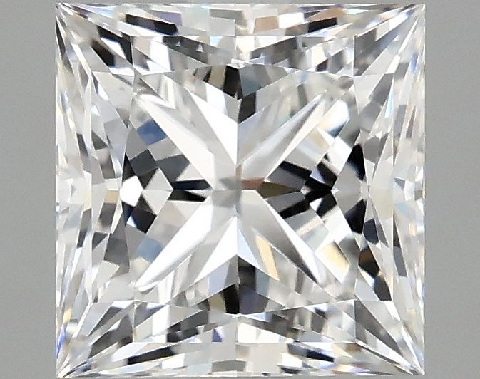 2.10 ct. princess Lab Grown Diamond front image