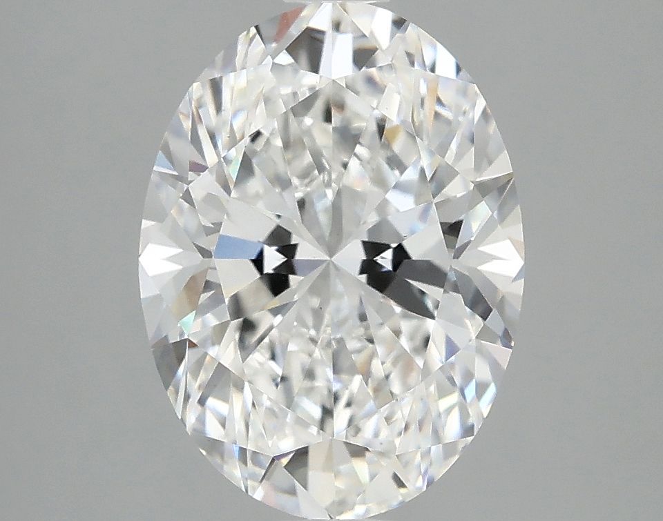 3.02 ct. oval Lab Grown Diamond front image