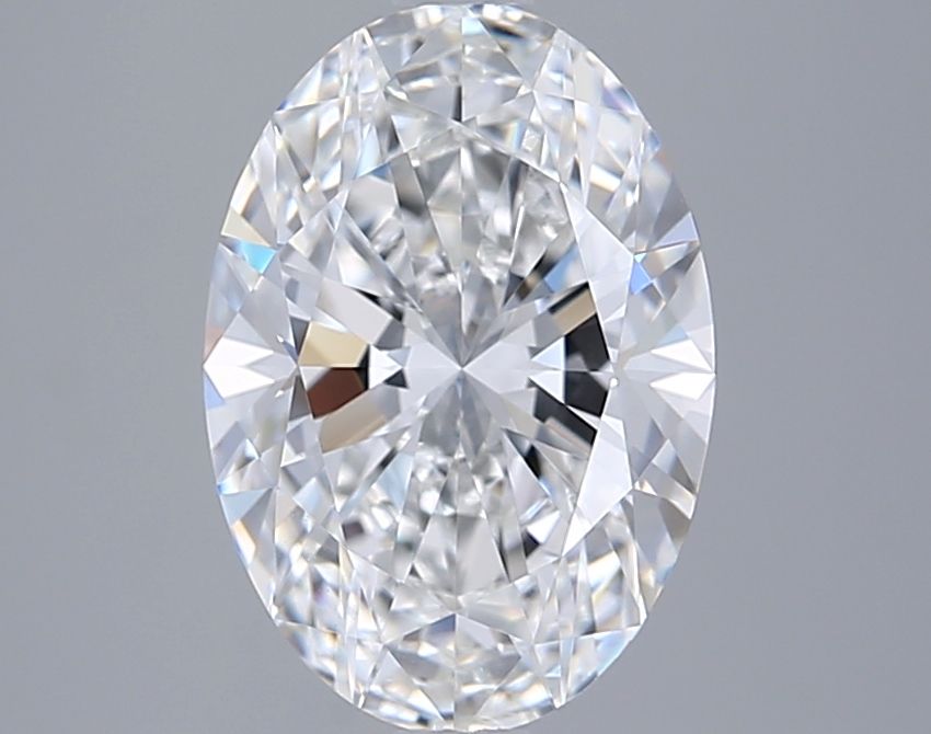 2.71 ct. oval Lab Grown Diamond front image