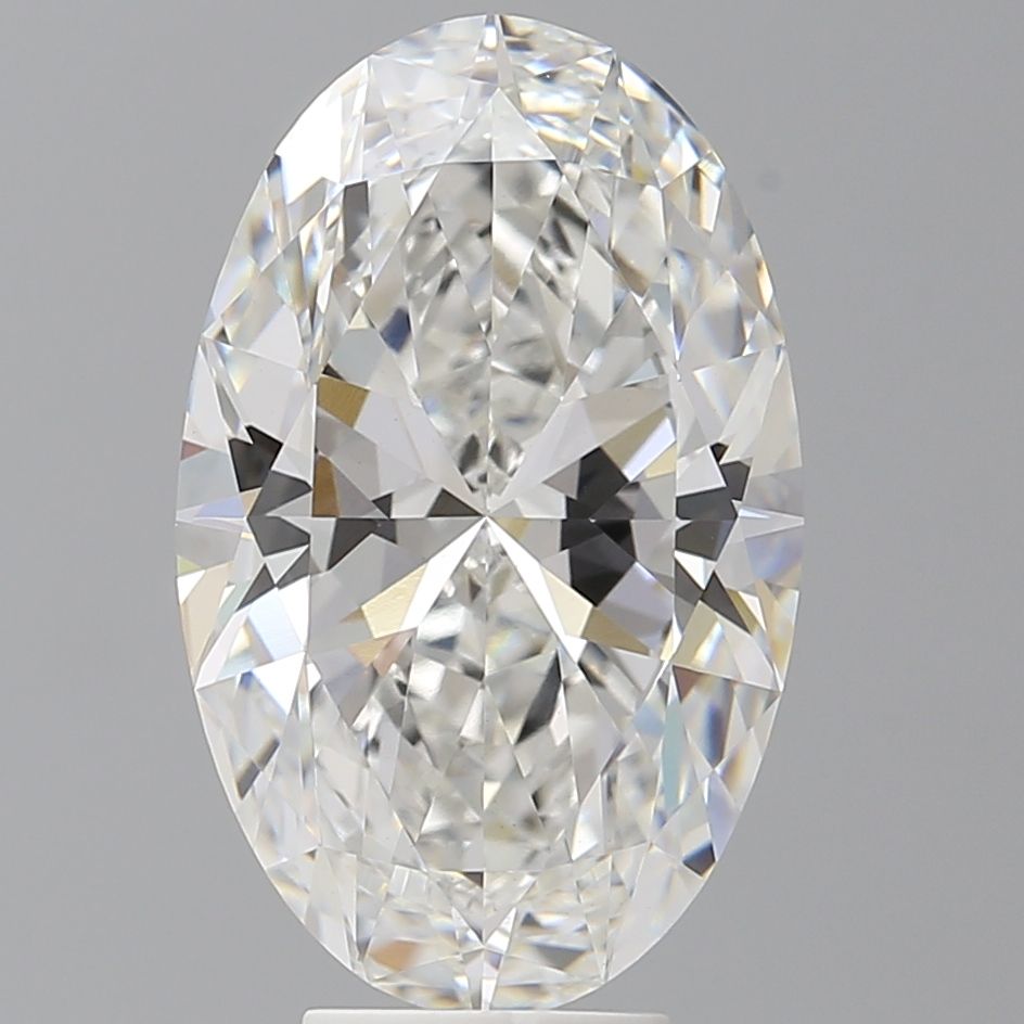 6.52 ct. oval Lab Grown Diamond front image