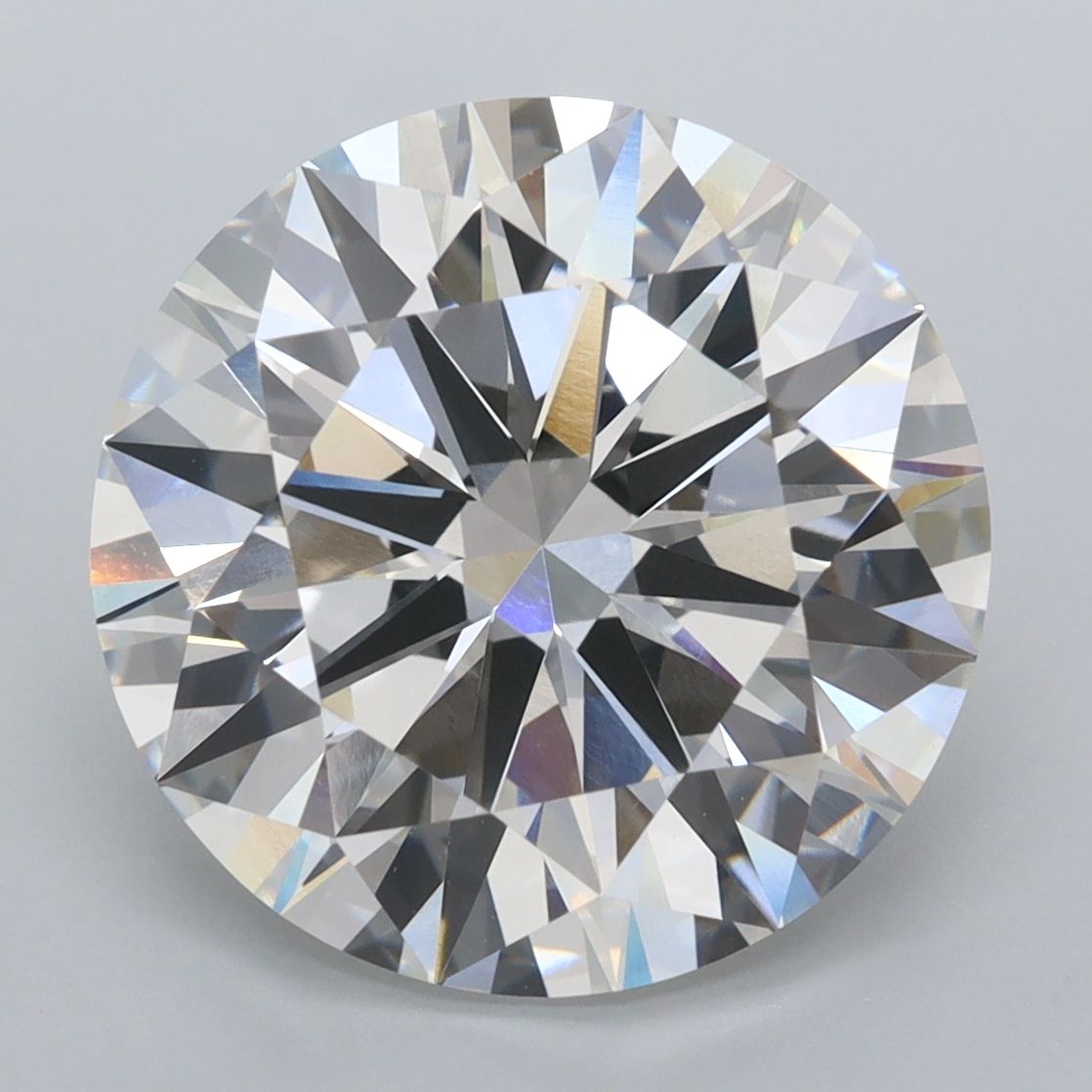 7.01 ct. round Lab Grown Diamond front image