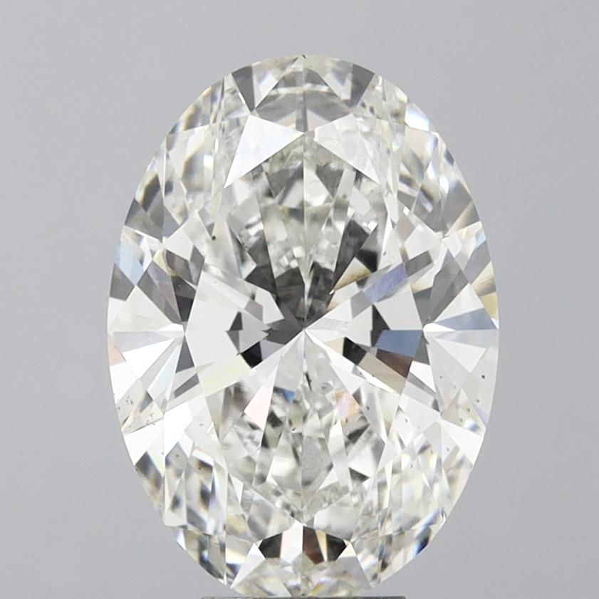 8.05 ct. oval Lab Grown Diamond front image