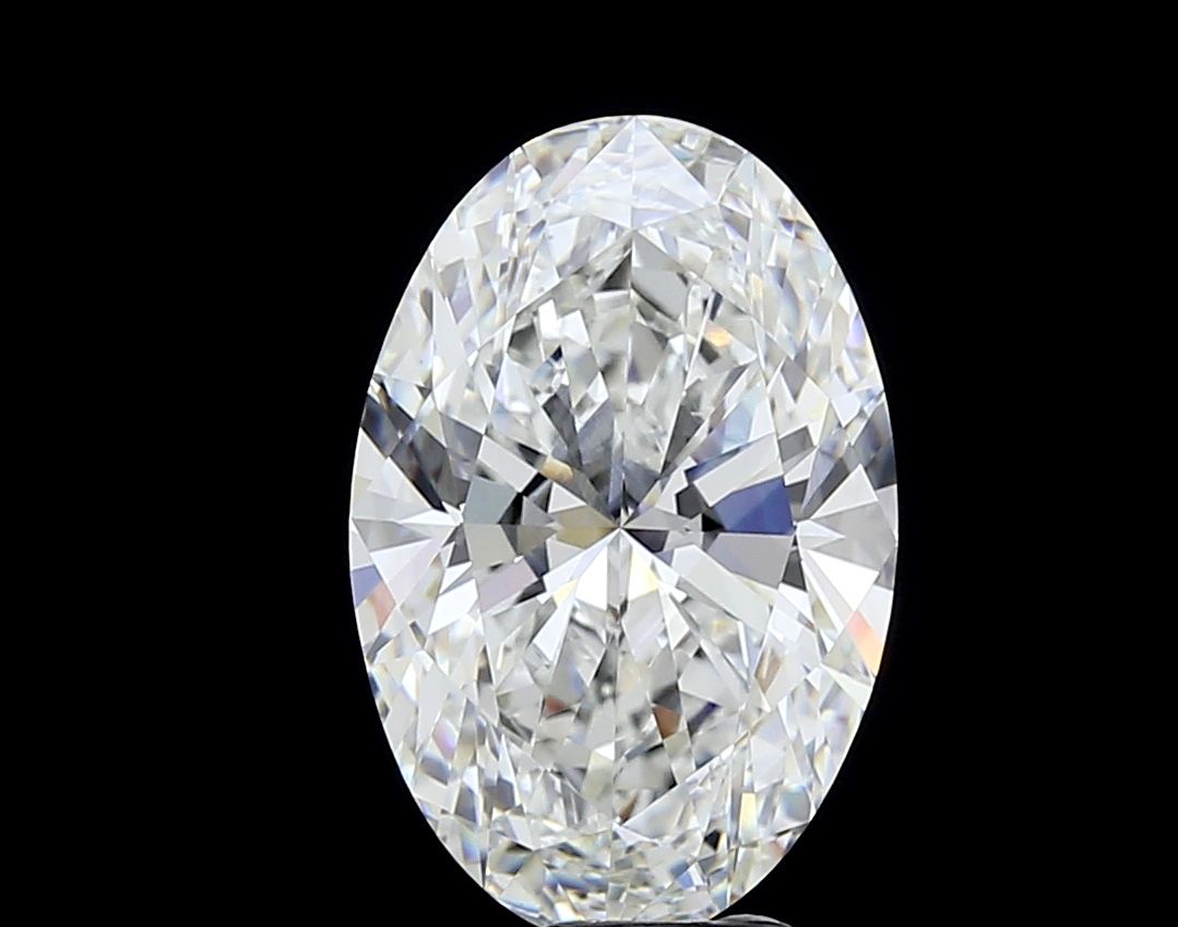 10.08 ct. oval Lab Grown Diamond front image