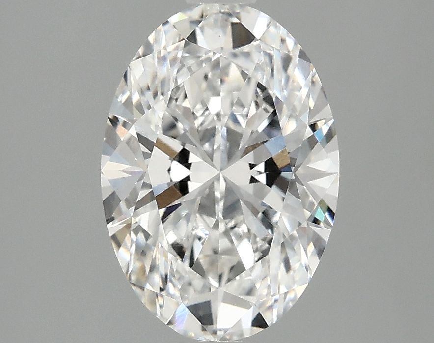 2.10 ct. oval Lab Grown Diamond front image