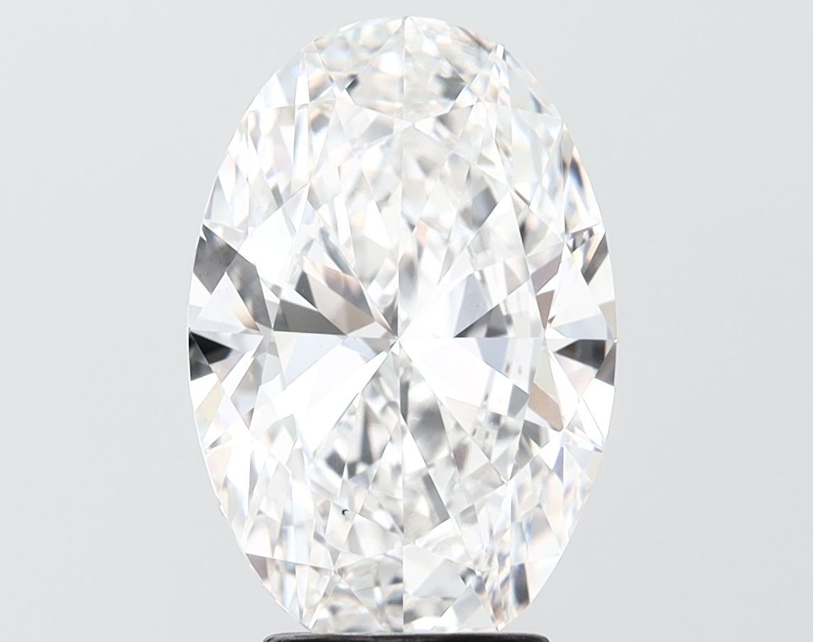 4.09 ct. oval Lab Grown Diamond front image