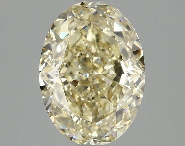 2.10 ct. oval Lab Grown Diamond front image