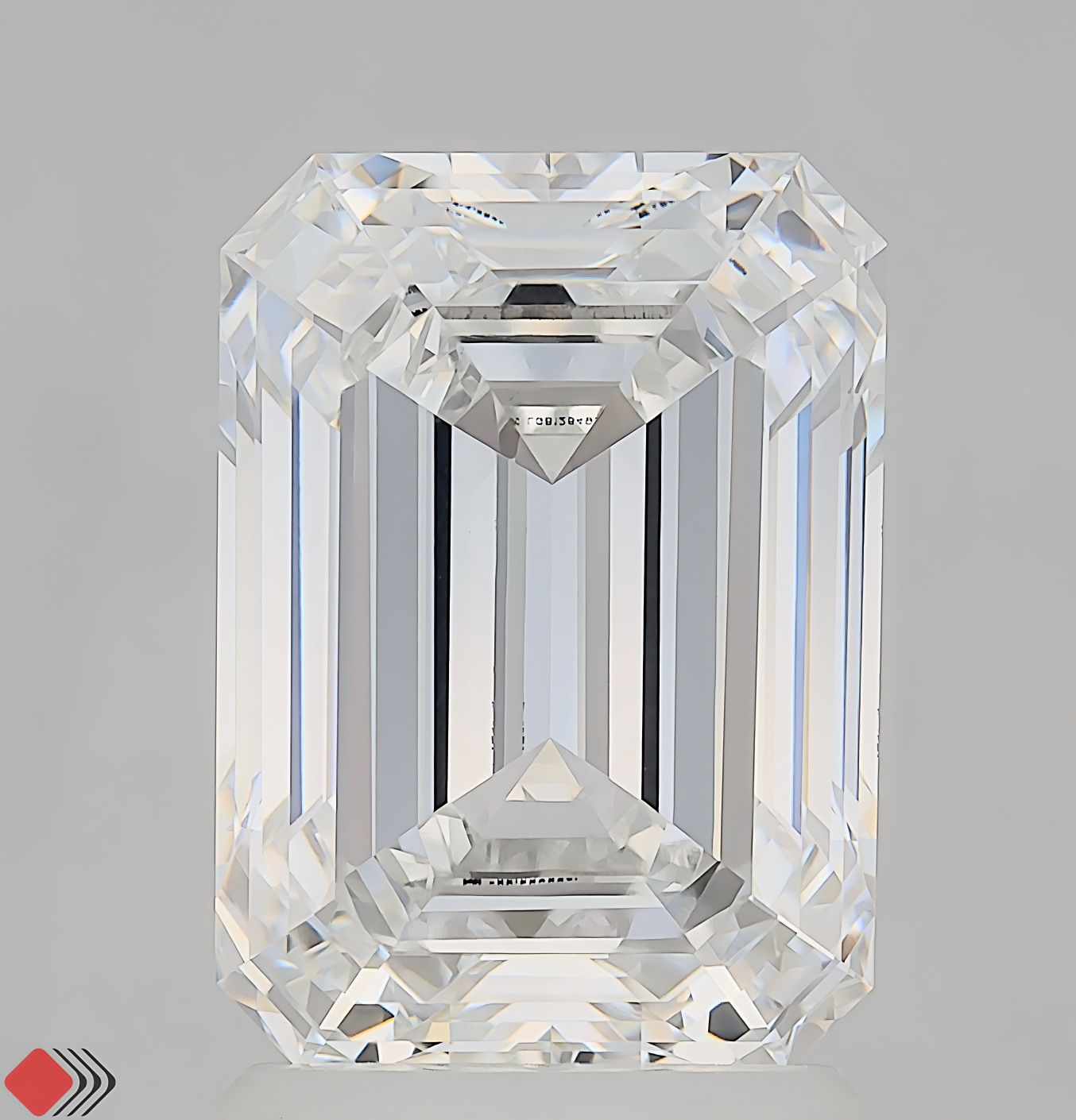 2.53 ct. emerald Lab Grown Diamond front image