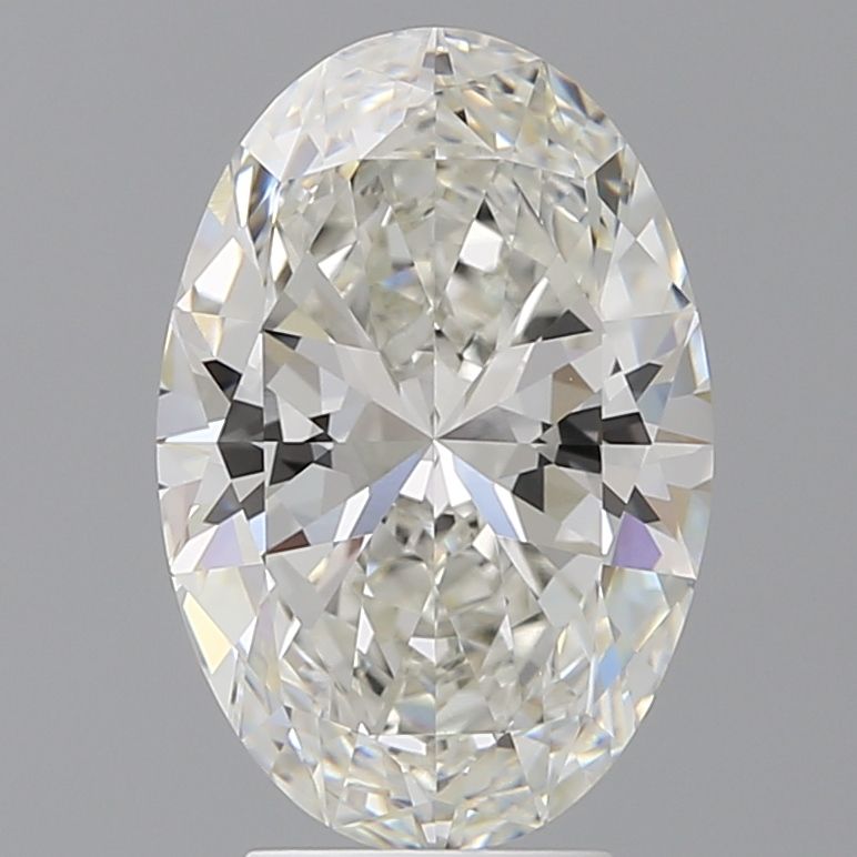4.08 ct. oval Lab Grown Diamond front image
