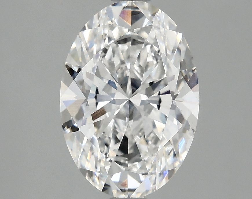 2.10 ct. oval Lab Grown Diamond front image