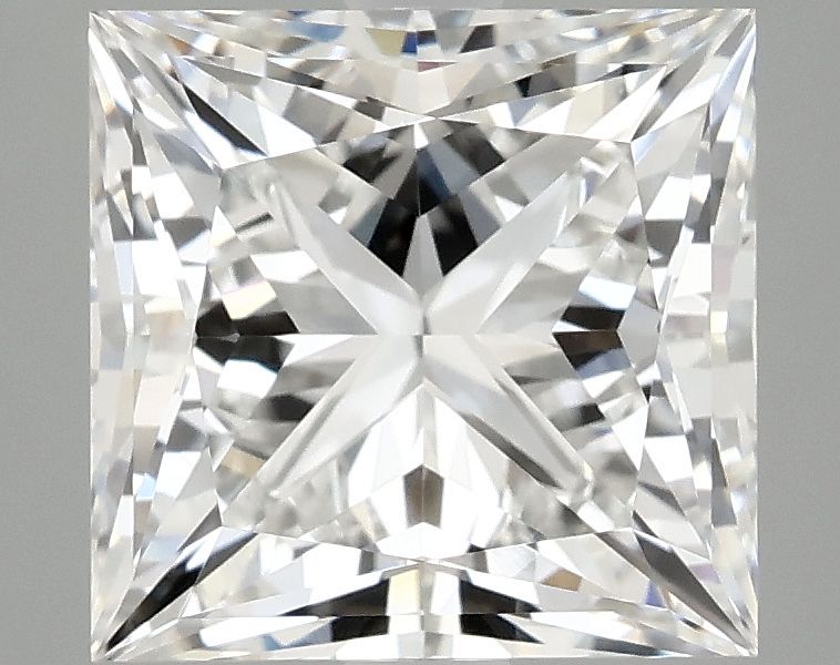 4.00 ct. princess Lab Grown Diamond front image