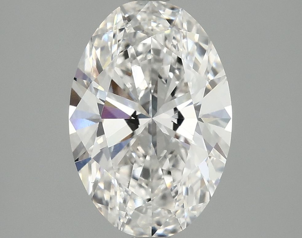 2.85 ct. oval Lab Grown Diamond front image
