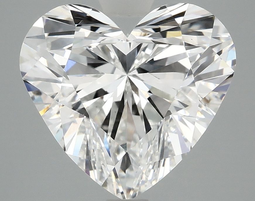4.10 ct. heart Lab Grown Diamond front image