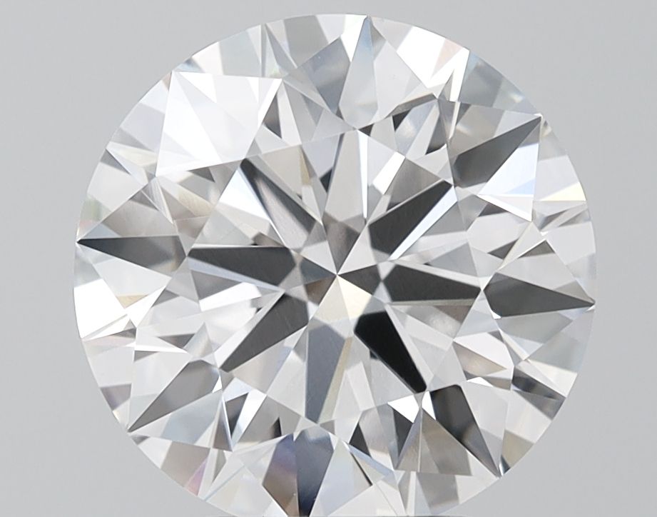 Diament LG okrągły, 4.69 ct, E, VVS2, szlif ID