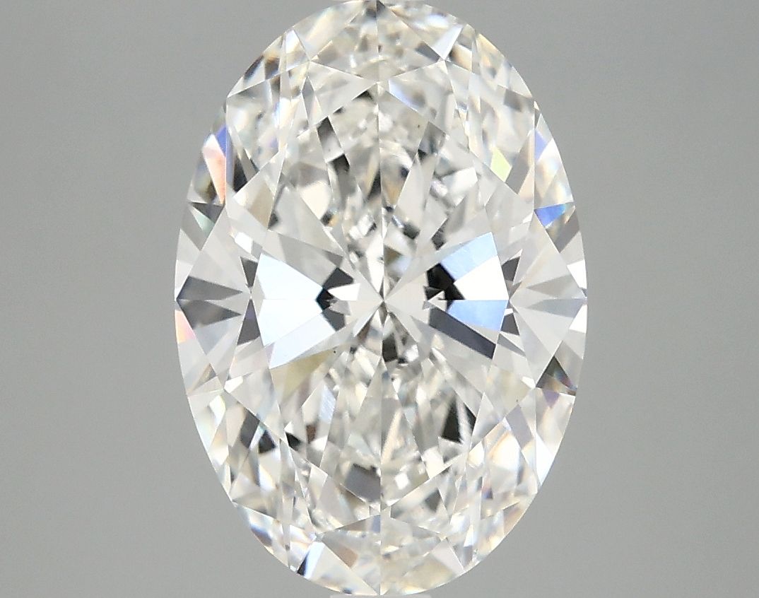 3.87 ct. oval Lab Grown Diamond front image