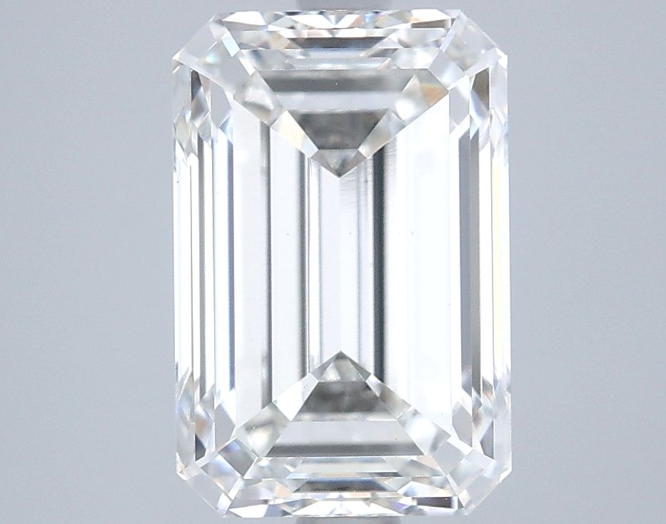3.76 ct. emerald Lab Grown Diamond front image