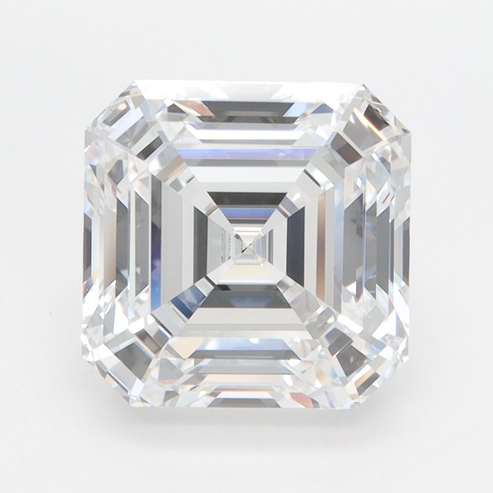Diament LG asscher, 4.05 ct, D, IF