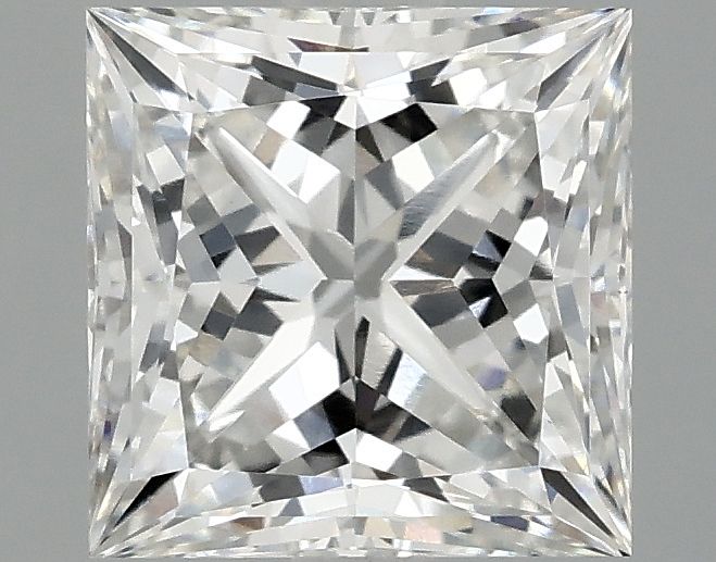2.10 ct. princess Lab Grown Diamond front image