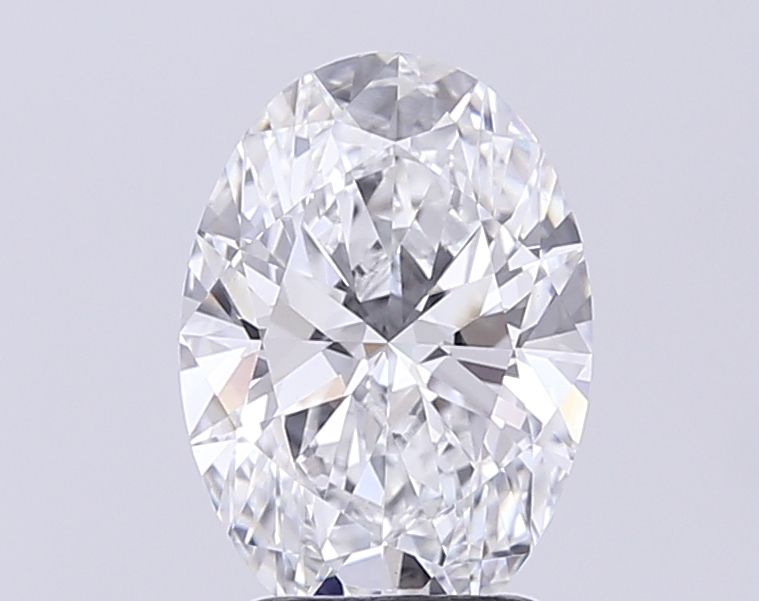 2.08 ct. oval Lab Grown Diamond front image