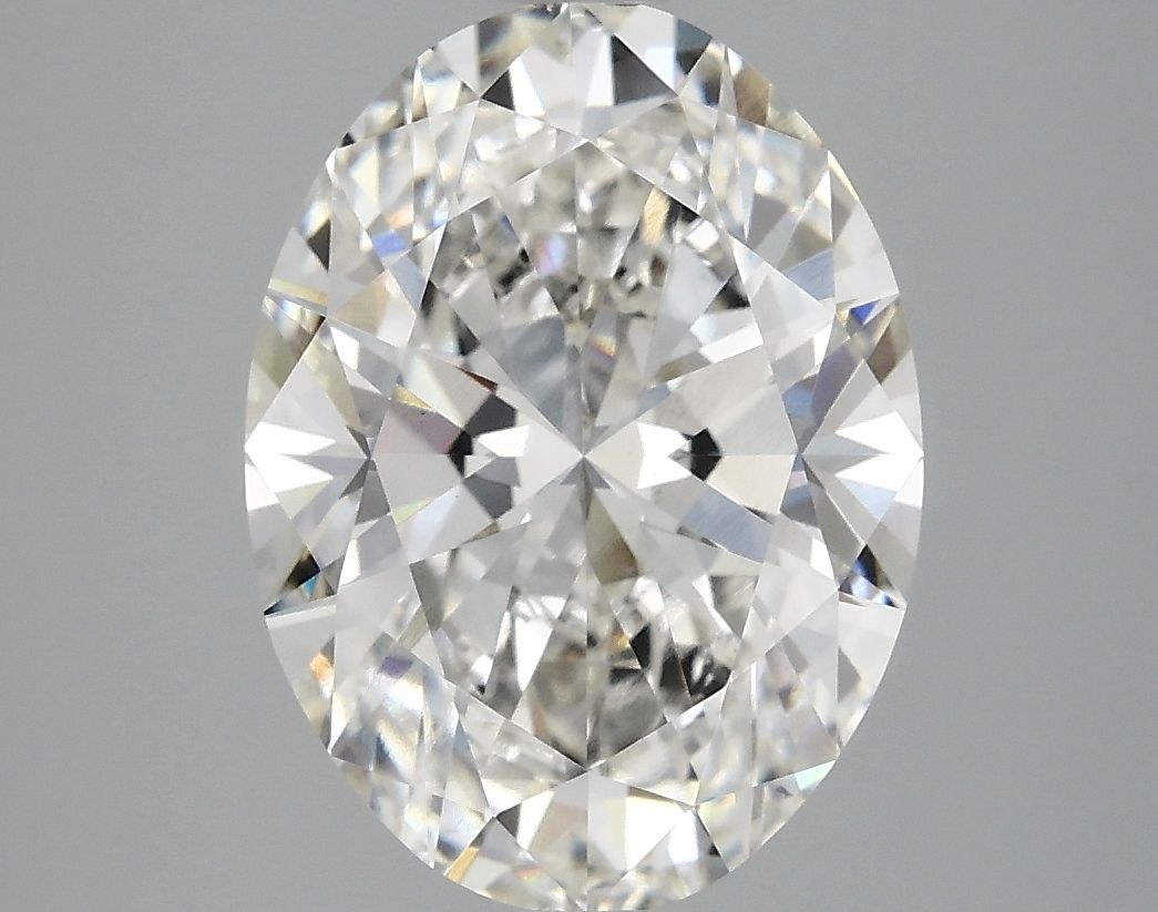 3.95 ct. oval Lab Grown Diamond front image