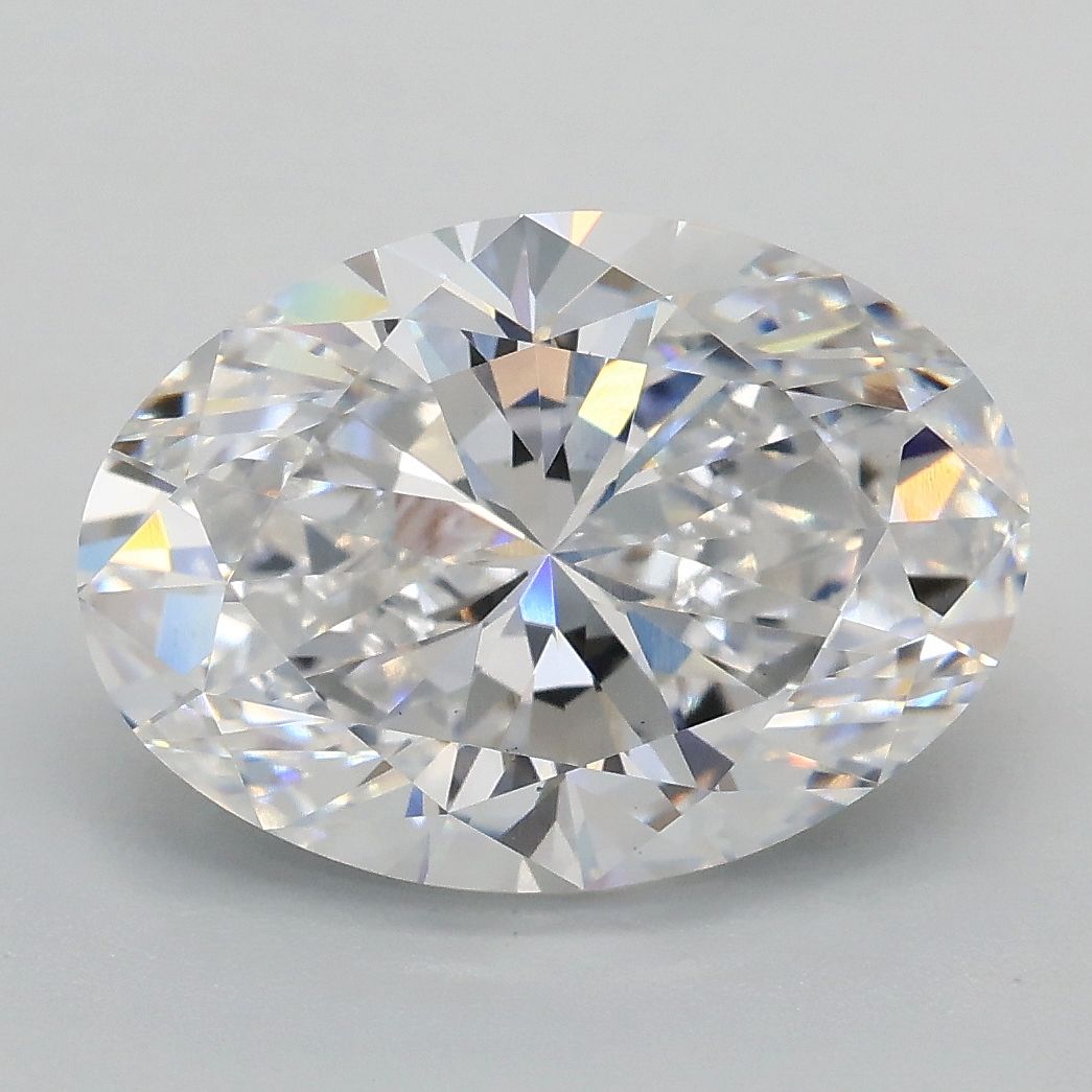 3.50 ct. oval Lab Grown Diamond front image