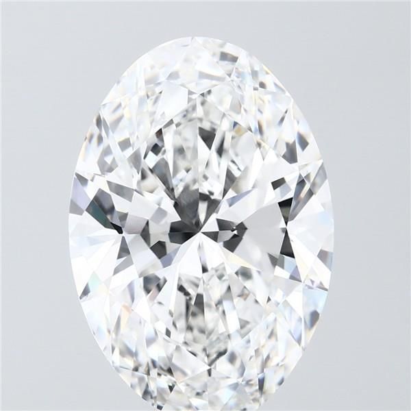 8.09 ct. oval Lab Grown Diamond front image