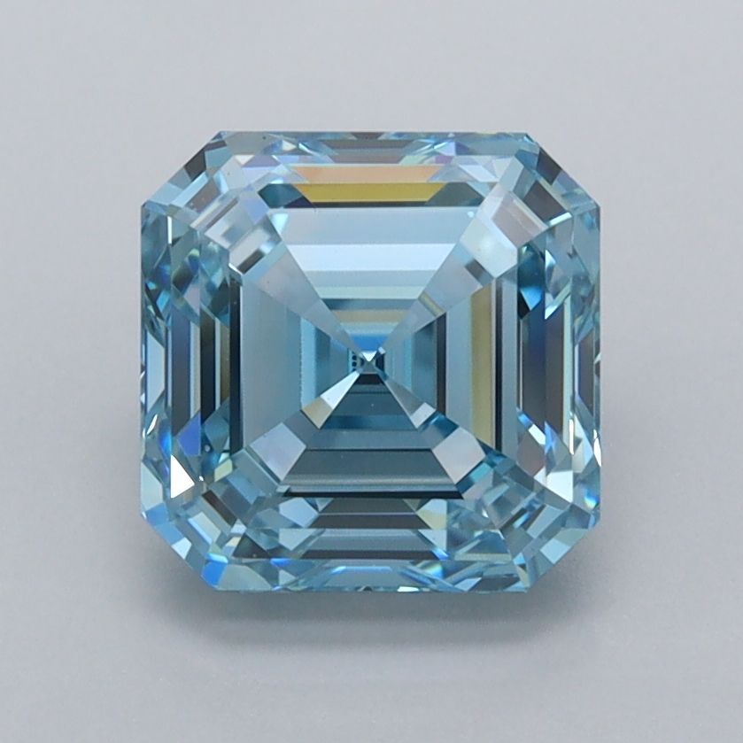 2.18 ct lab-grown Asscher Diamond