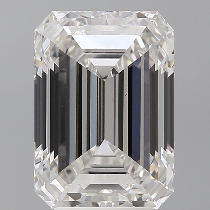 5.06 ct. emerald Lab Grown Diamond front image