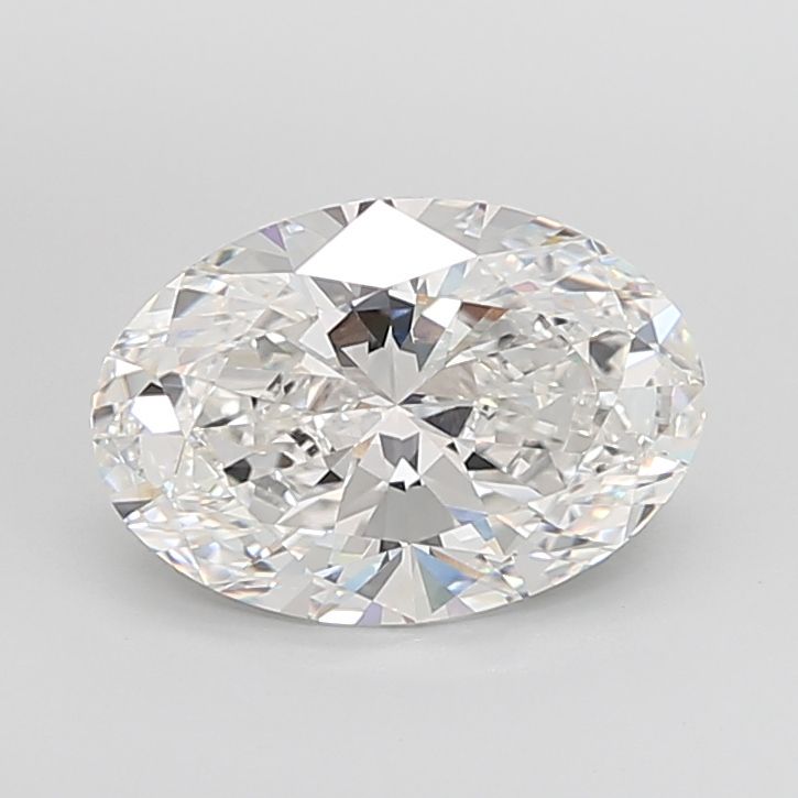 6.09 ct. oval Lab Grown Diamond front image