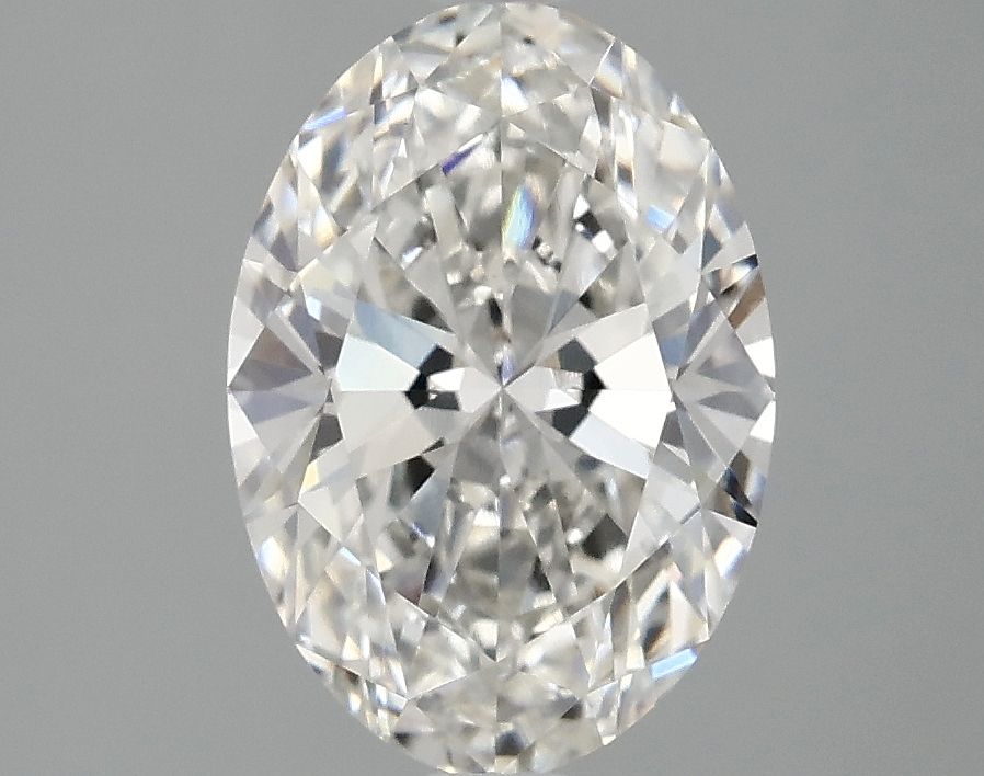 2.10 ct. oval Lab Grown Diamond front image